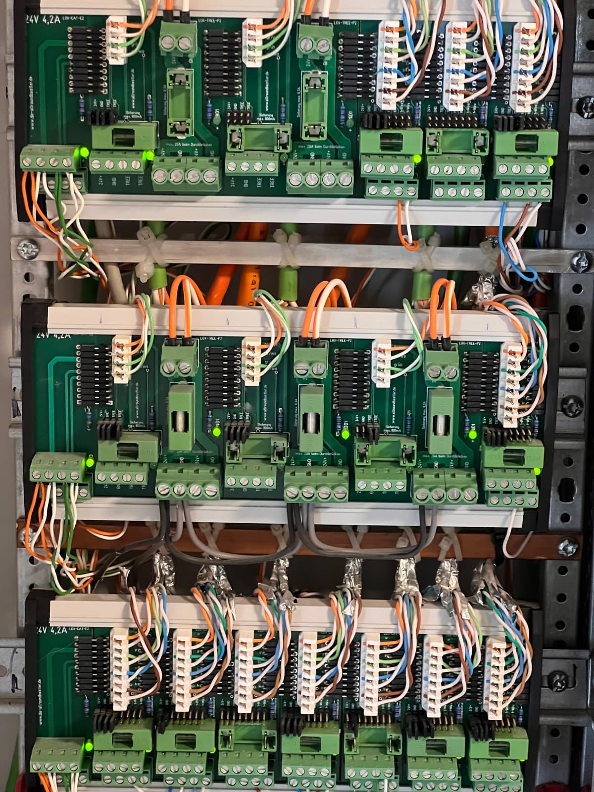 Loxone Tree Extensions — professionelle Verkabelung